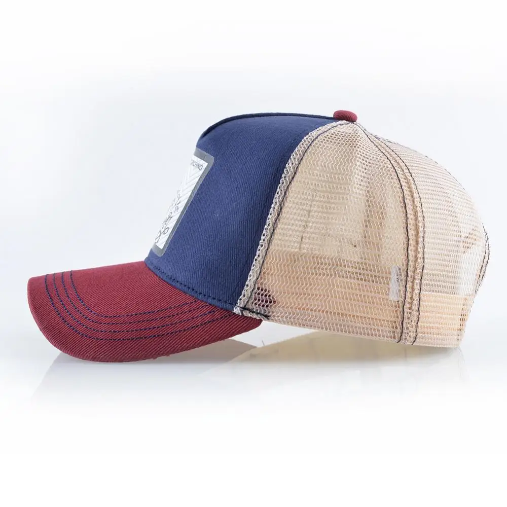 Бейсболка Мужская/Женская сетчатая Повседневная пляжная кепка с козырьком