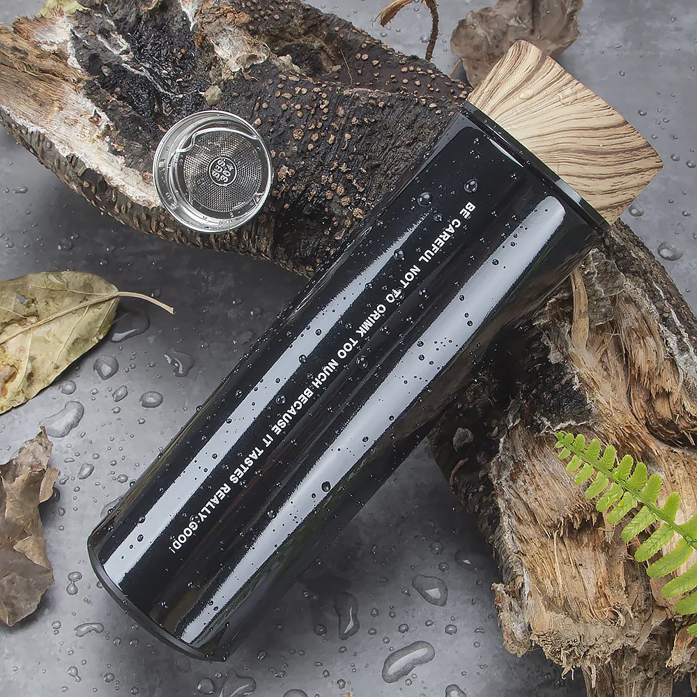 500 мл двойная Нержавеющая сталь термос кружка с фильтром без бисфенола А чашки