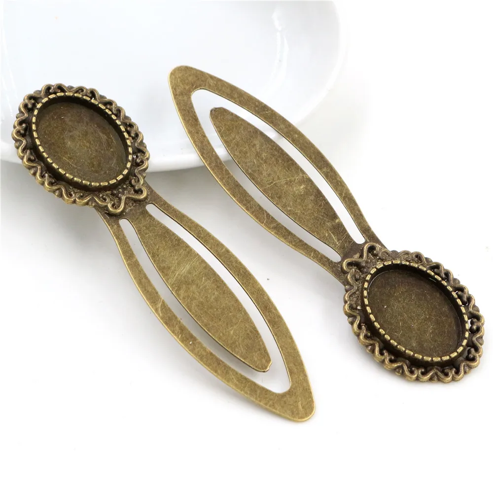 2шт 13х18 мм внутренний размер античная бронза Винтажный стиль ручная работа