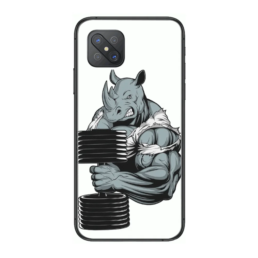 

Macho creative pattern frosted anti-fall mobile phone case Fashion Phone Case cover For OPPO A91 9 83 79 92s 5 F9 A7X Reno2 Rea