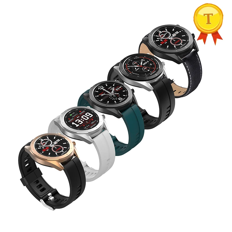 Хит продаж умные часы из нержавеющей стали с круглым HD-экраном водостойкие IP68 ЭКГ