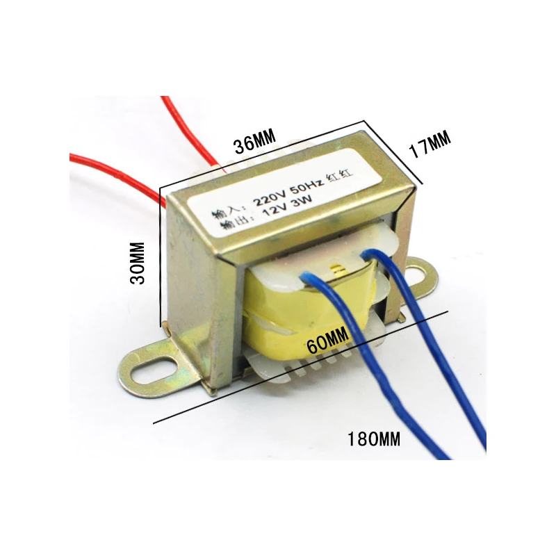 KYYSLB AC 12V Выход 3W10W низкая мощность Чистый медный трансформатор мощности Усилитель