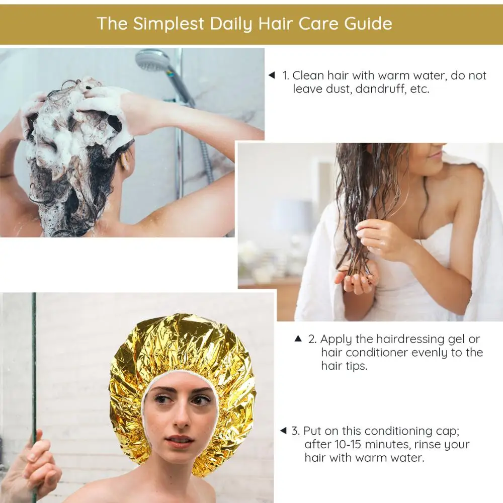 Segbeauty 10 шт. алюминиевая фольга уплотненная водонепроницаемая шапочка для ванной