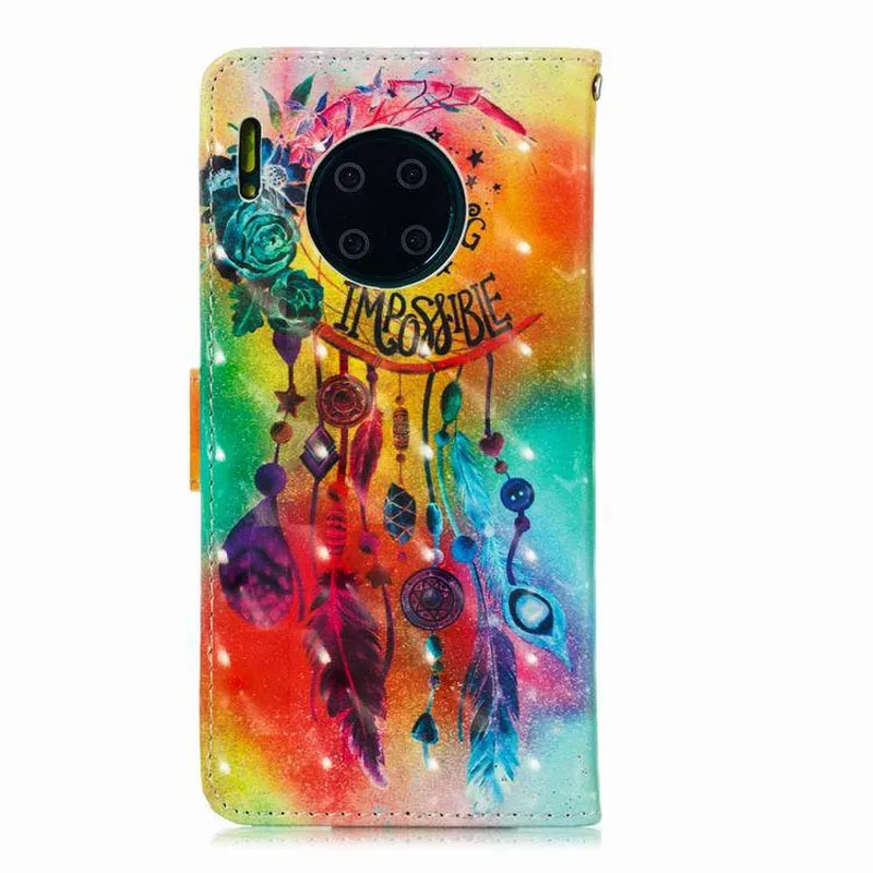 Animal Painted Leather Case For Huawei P30 P20 Mate 30 20 10 Pro Lite Honor 8A 8S Y5 Y6 2019 Y7 Prime Wallet Flip | Мобильные