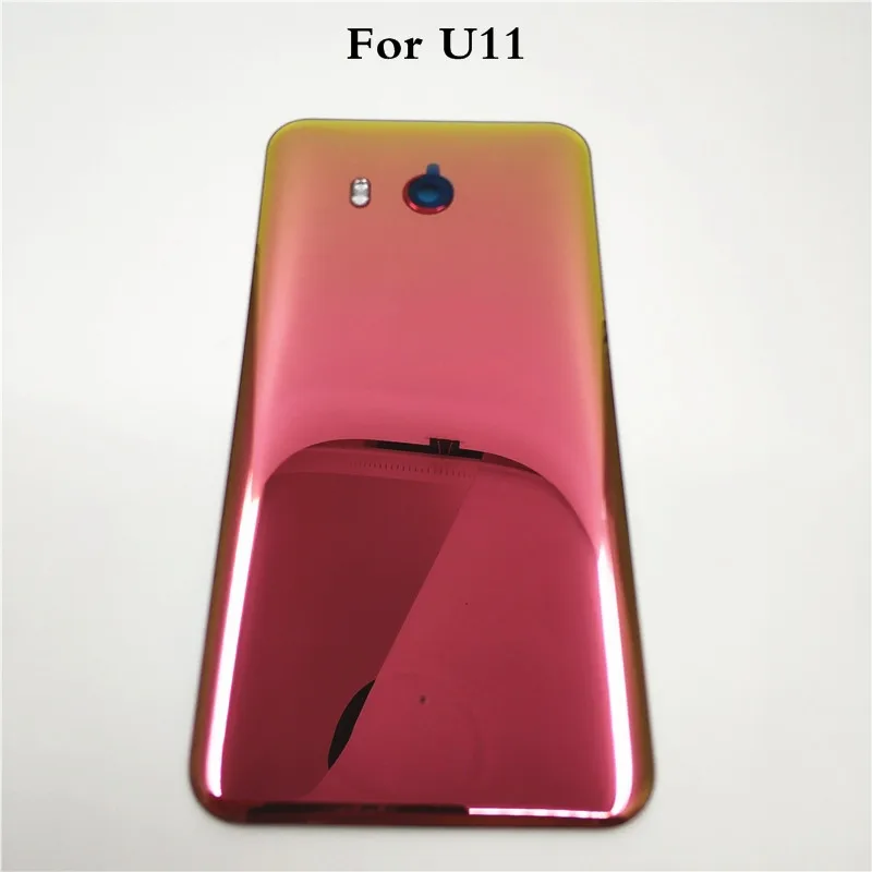

Оригинальный Батарея Крышка для HTC U11 U-3w W-1w с Камера объектив Стекло задней стороны специально для Корпус чехол задняя крышка с логотипом