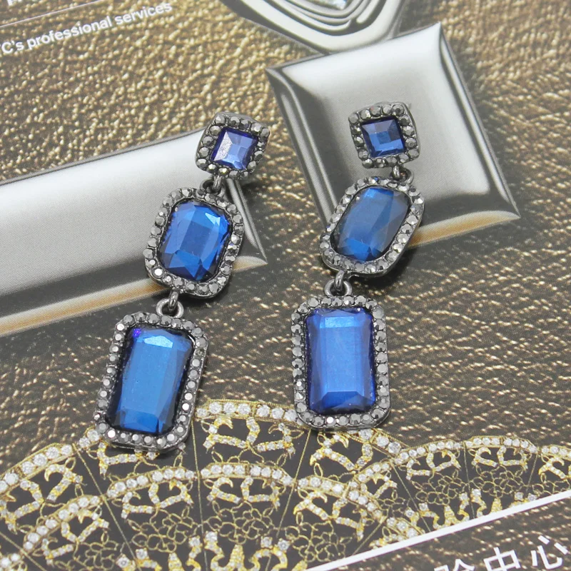 Модные женские вечерние серьги в Звездном стиле европейские и американские