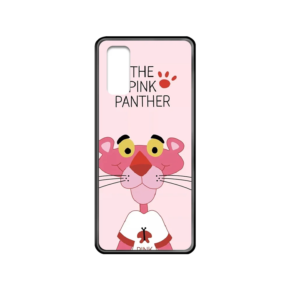 

Cartoon Cute Pink panther Phone case cover hull For Samsung Galaxy J S 3 4 5 6 7 8 9 10 Prime Plus Lite Edge black hoesjes art