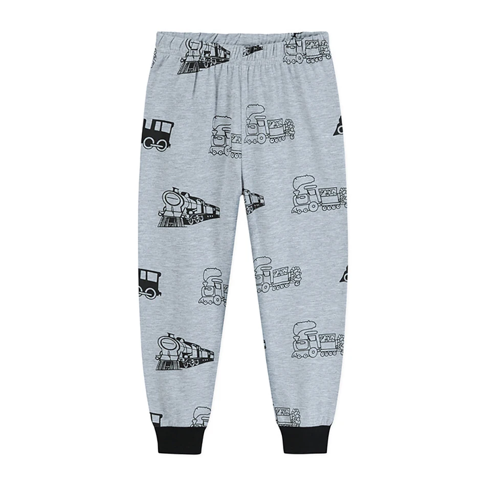 Children Pajamas Cartoon Sleepwear Kids Pajamas For Girls Toddler Baby Outfits Child Pyjama Boys trainCotton Clothes Pants Set