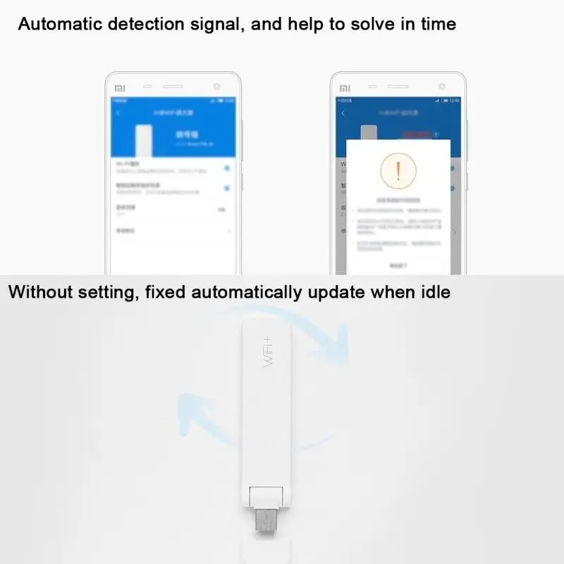 Xiaomi Wi-Fi ретранслятор 2 усилитель-удлинитель 2 Универсальный Repitidor Wi-Fi адаптер 300 Мбит/с 802.11n Беспроводной усилитель сигнала WiFi сигнала
