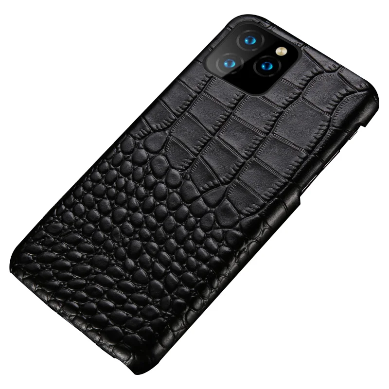 Чехол из натуральной кожи для телефона iPhone 11 Pro Max 12 Mini X 6 6S 7 8 Plus XS XR 5s SE 2020 роскошный