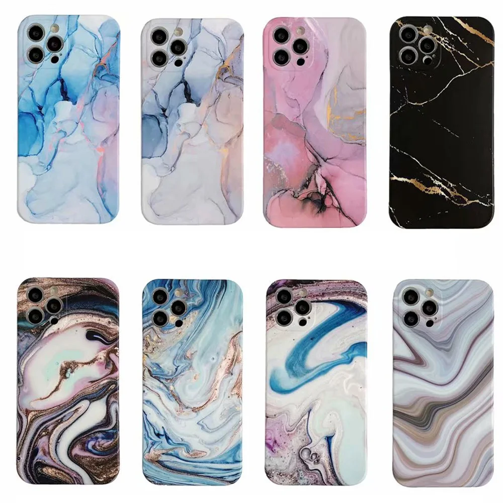marble case for iphone 12 pro max mini 2020 imd rubber cover for iphone 11 pro max free global shipping