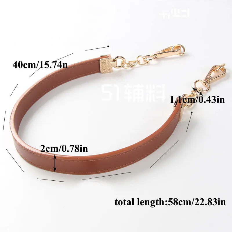 

1PC DIY Crossbody Bag Strap Solid Color Simple All-match Decompression Bag Belt Women Fashion Replacement Handle Bag Belt