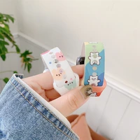 women printed strap for apple watch band 44mm 40mm 3842mm correa cartoon silicone bracelet iwatch serie 7 5 4 se 6 41mm 45mm