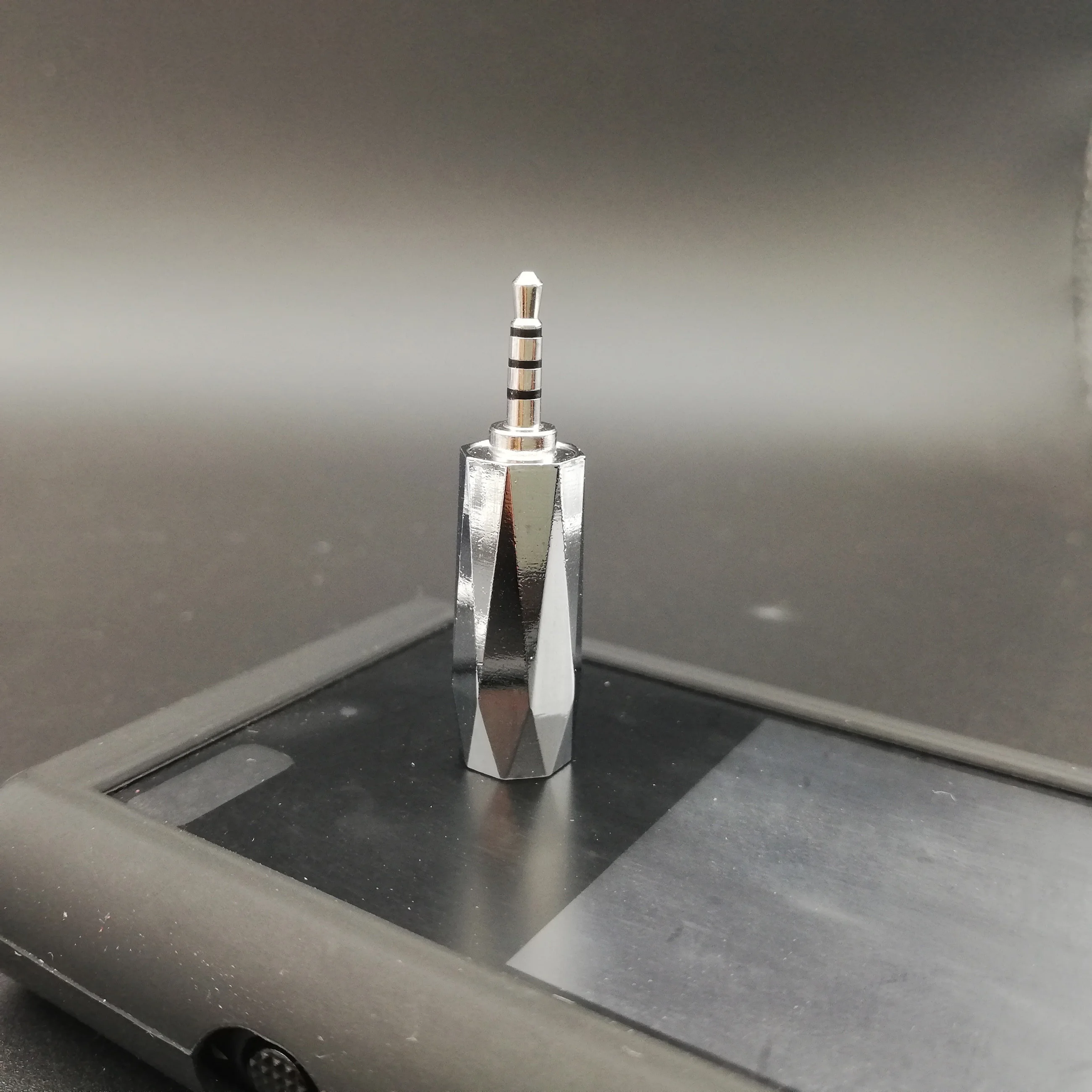 1pc Audio Jack 3.5mm 2.5mm 4.4mm Copper Rhodium-plated Platinum Connector 3 4 5 Pole HIFI DIY Stereo Headset Male Plug - купить по