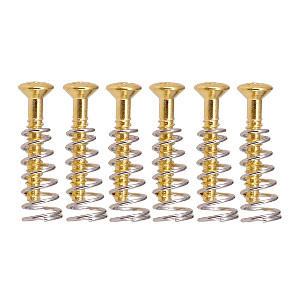 20pcs Guitar Switch Nuts+20pcs Pickup Frame Fixing Screws Springs | Спорт и развлечения