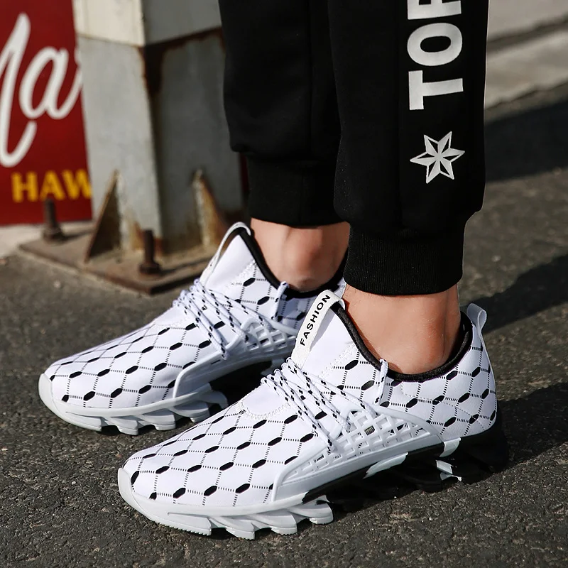 

Fashion Mens Shoes Slow Shock Casual Shoes For Male Youths Comfortable Zapatos High Elasticity Rubber Bottom Adultos Sneakers
