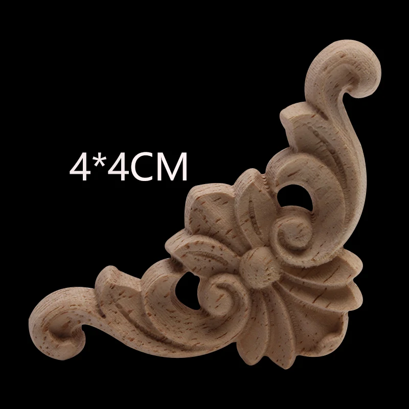 Деревянная аппликация Onlay деревянная наклейка современное декоративное