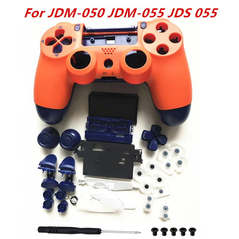 Для Игровые приставки 4 Pro PS4 JDS 055 JDM-050 JDM-055 контроллер полный комплект Корпус