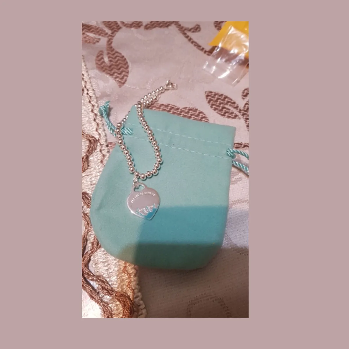 

Ms heart-shaped silver bracelets bracelets, 925 silver heart-shaped round 4 mm