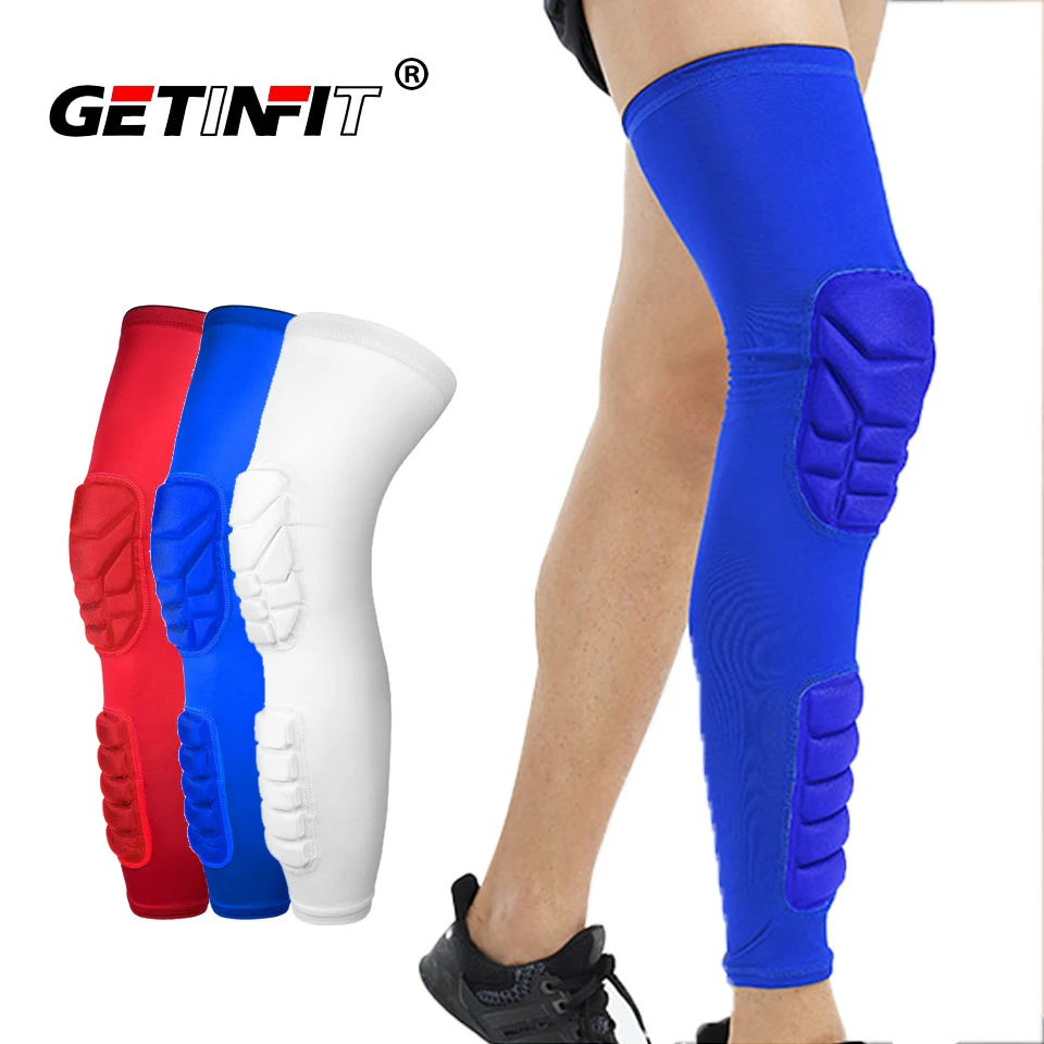 

Getinfit 1PCS Knee Support Elastic Compression Leg Sleeves Joint Pain Arthritis Relief Knee Brace Running Fitness Wrap Knee Pad