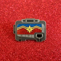 glisten transmitter pager enamel pin kawaii cartoon emergency contactor medal brooch fashion unique lapel backpack pins jewelry