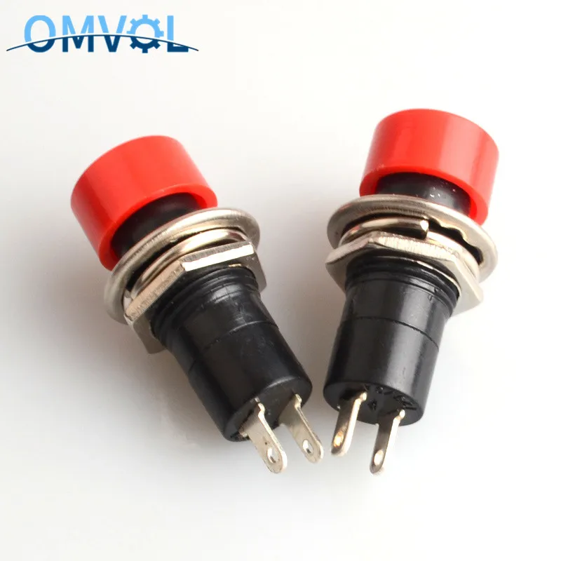 Самоблокирующийся и мгновенный Мини кнопочный переключатель 12 мм | Обустройство