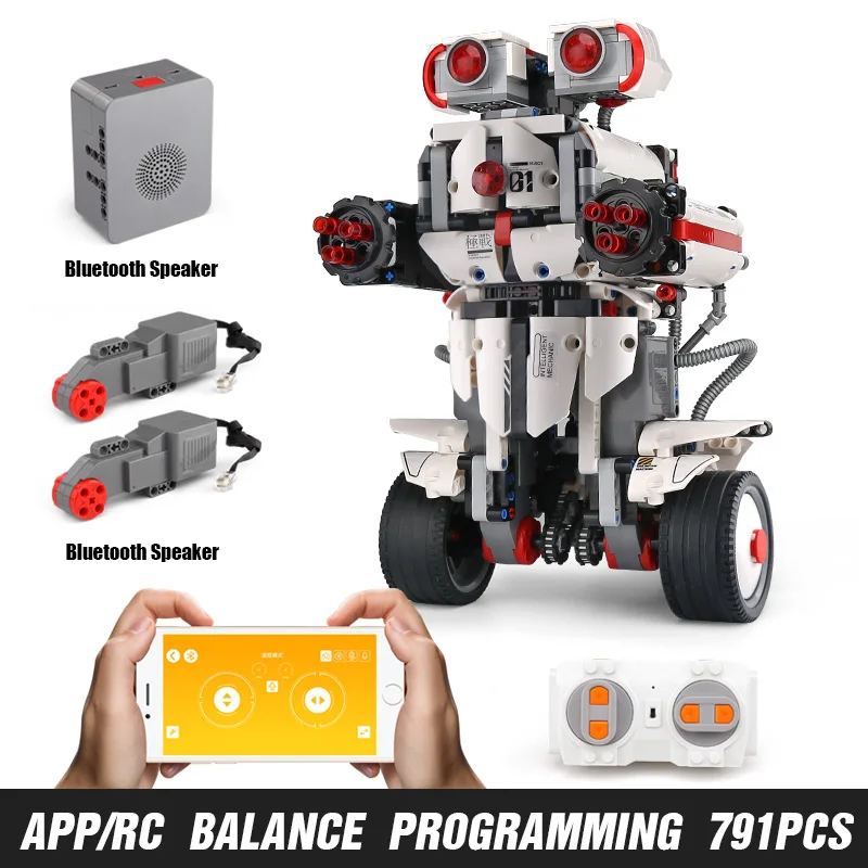 Idea MINDSTORMS Программа Робот стена E игрушки Модель Строительные кирпичи блоки Развивающие игрушки совместимы с 45544 45560 - Цвет: white