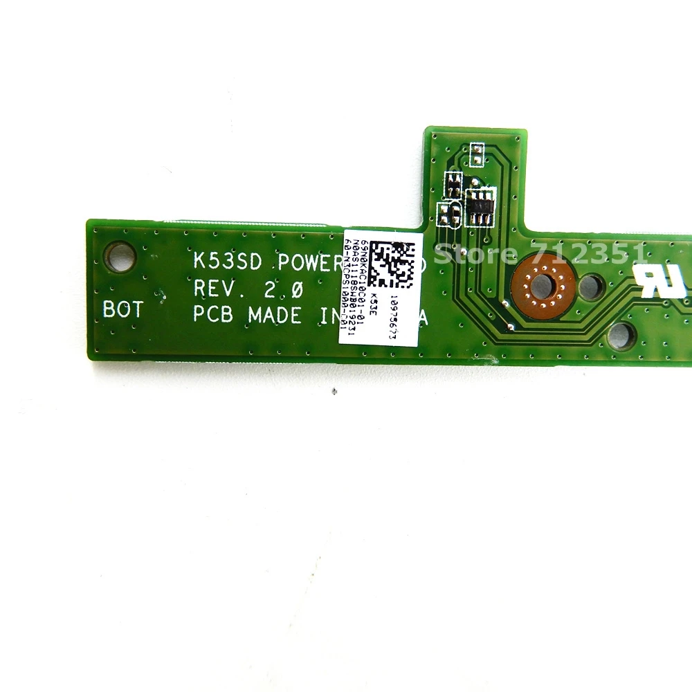 Плата питания K53SD для ASUS A53S X53S K53S P53S K53SV K53E K53SJ K53SM|Звуковые карты| |