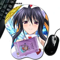 pinktortoise himejima akeno anime himejima akeno silicon anime 3d mousepad chest mouse pad ergonomic mouse pad mouse pad
