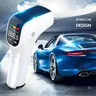 Цифровой инфракрасный термометр, Многофункциональный Бесконтактный прибор для измерения температуры лба и жара, PC828