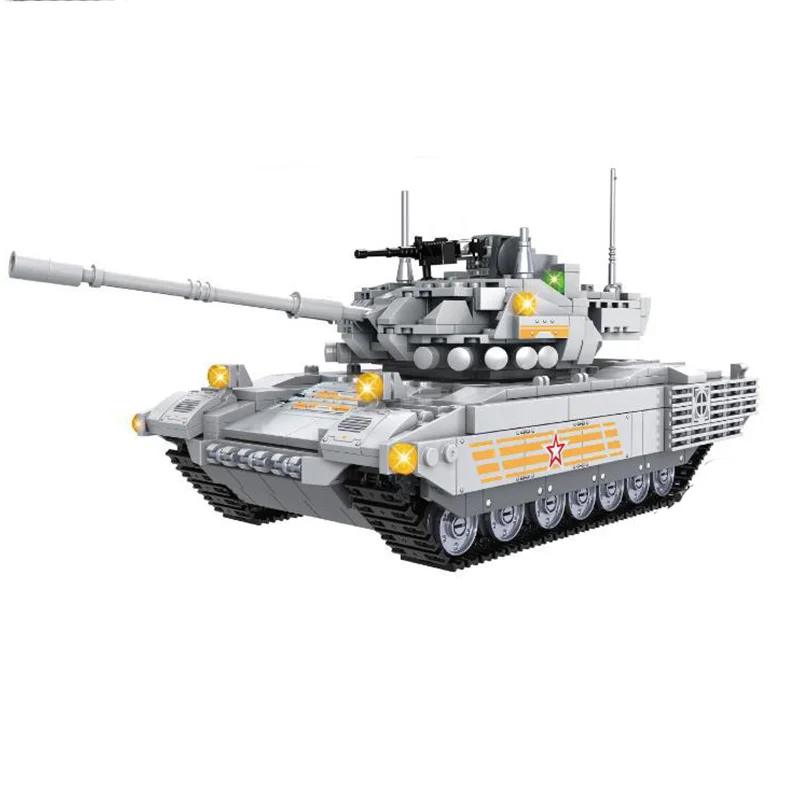 Боевая серия Armata для мальчиков русская аксессуары творчества строительные блоки