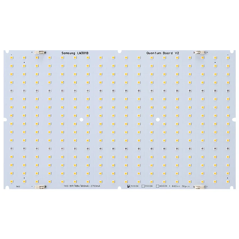 

Samsung led 288pcs PCBA quantum led lamp boards lm301b QB288 V2 3000K 3500K 4000K mix 660nm diy led grow lights