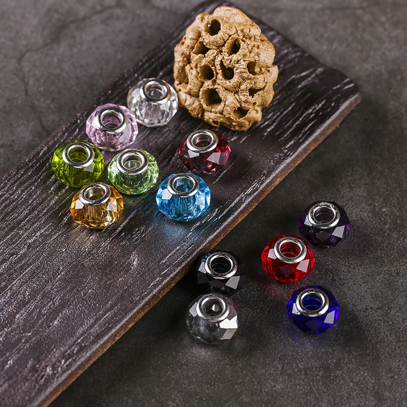 Стеклянные бусины для изготовления ювелирных изделий стеклянные браслеты 14 мм