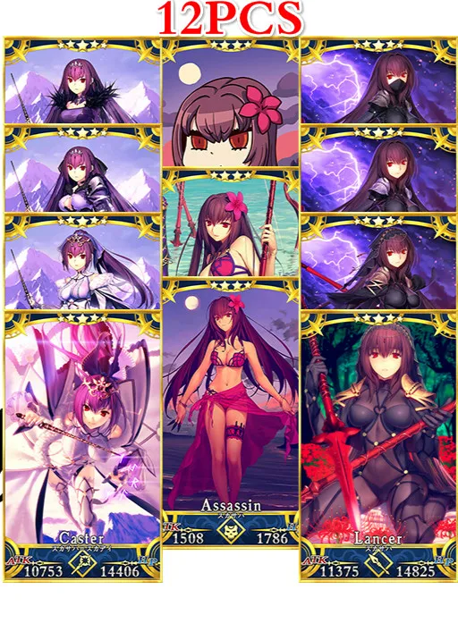 L Fate/Grand Order FGO Игрушки Хобби Коллекционные игры Коллекция аниме-открытки - Цвет: L