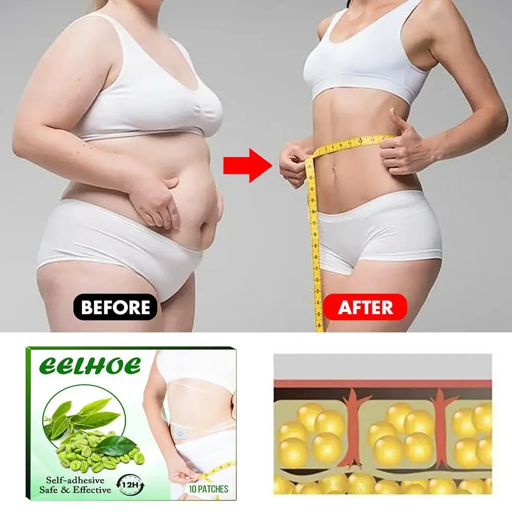 

10 Patches/Lot Slimming Navel Sticker Weight Lose Products Slim Patch Burning Fat Patches Hot Body Shaping Slimming Stickers