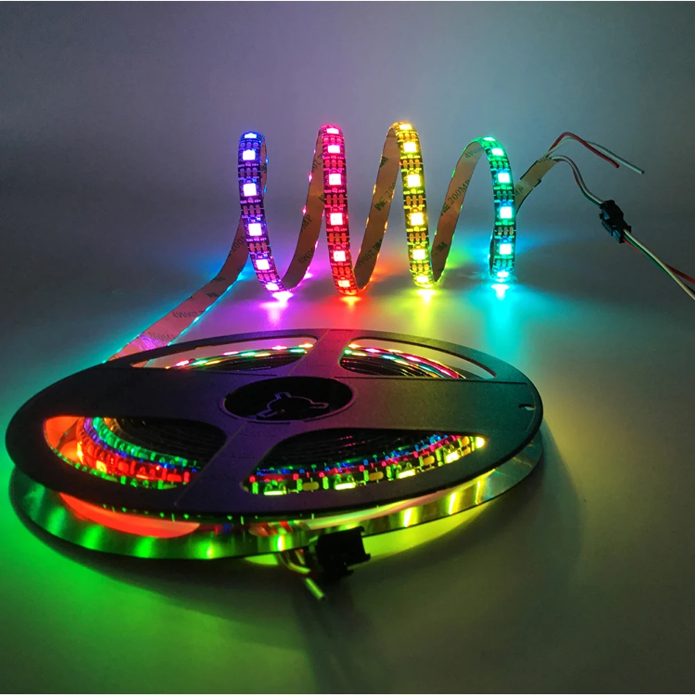 RGB ленсветильник светодиодная WS2812 с индивидуальной адресацией 30/60/74/96/144