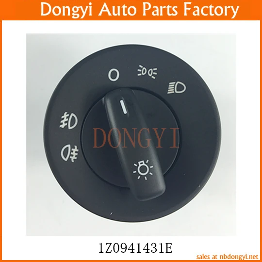 

Headlight Switch Fog Lamp control Switch OE No. 1Z0941431E
