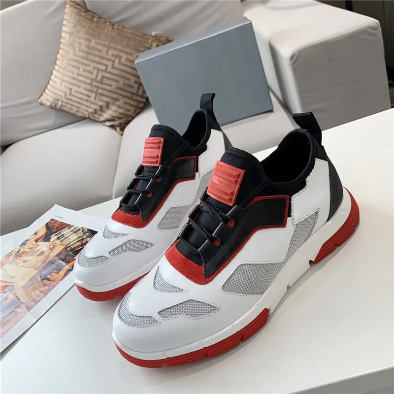 

Fashion Thick Sole Platform Sneakers For Womens 2020 Metal Lace Up Woman Track Ladies Trainers Black White Mesh Men Design Shoes