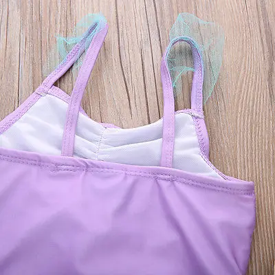 Новинка 2018 летние купальники с юбкой-годе Детский комплект для плавания бикини