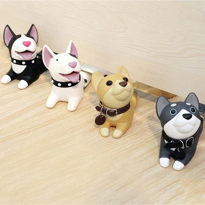 

Cartoon Creative Door Stop Silicone Door Holders Catch Floor Nail-free Stopper Safety Toys Baby Home Doorstop Furniture Hardware