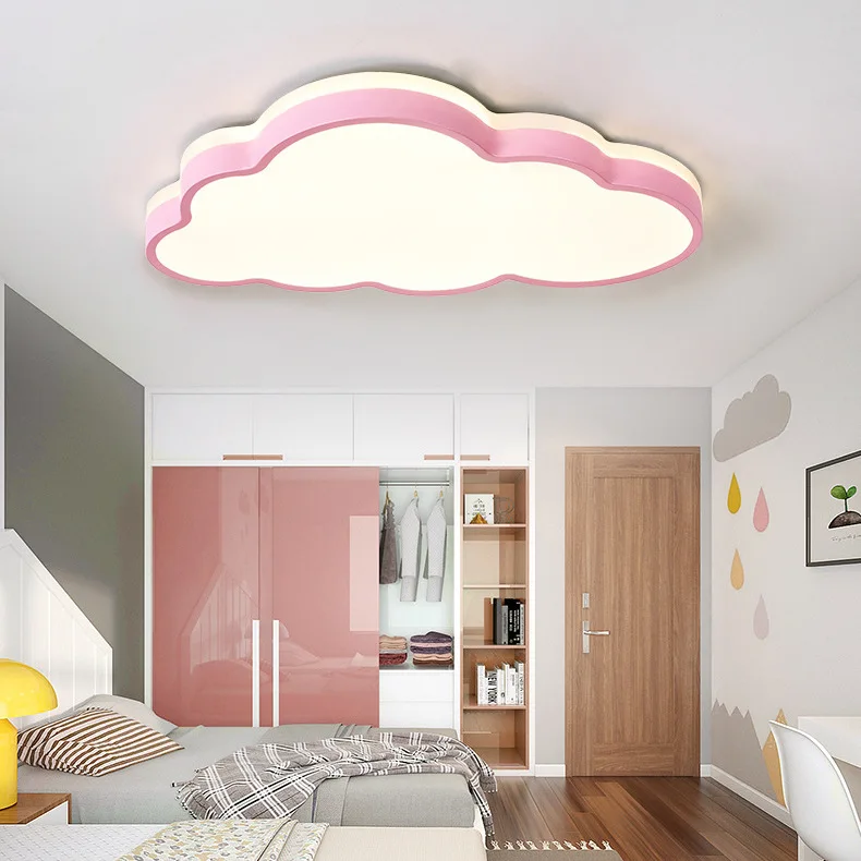 

Modern LED Living Room Lamps Nordic Lustre Bedoom Children Room Cartoon cloud Ceiling Lamps Simple and creative lamps ZM1019