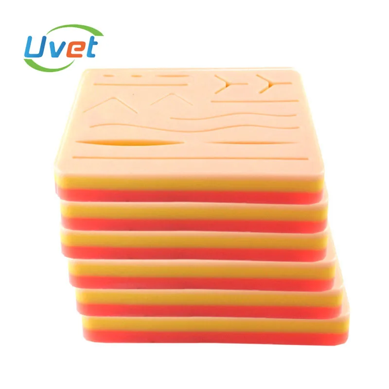 5 шт. Многофункциональный модуль шовного шва силиконовая практика шовный