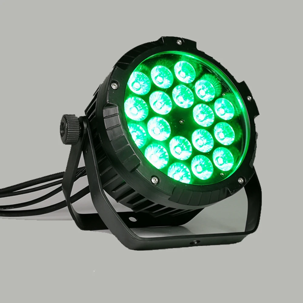 للبيع 4/6/8 قطعة/18x12 واط IP65 LED مقاوم للماء مصباح موازي المستوى + الطيران الحال 4/8CH IP65 إضاءة مقاومة للماء RGBW 4in1 كامل اللون