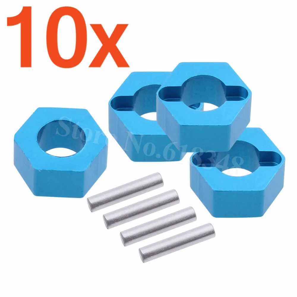 Алюминиевые колеса 10 компл./Лот шестигранное крепление гайка с осями шпильки