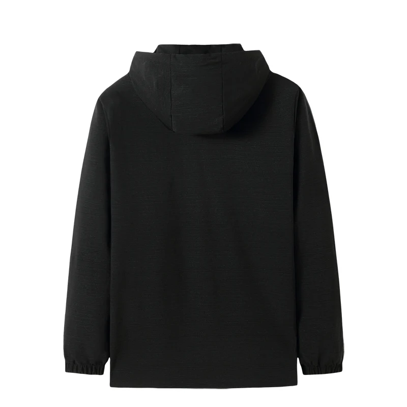 Мужская ветровка большого размера Повседневная весенне осенняя легкая куртка