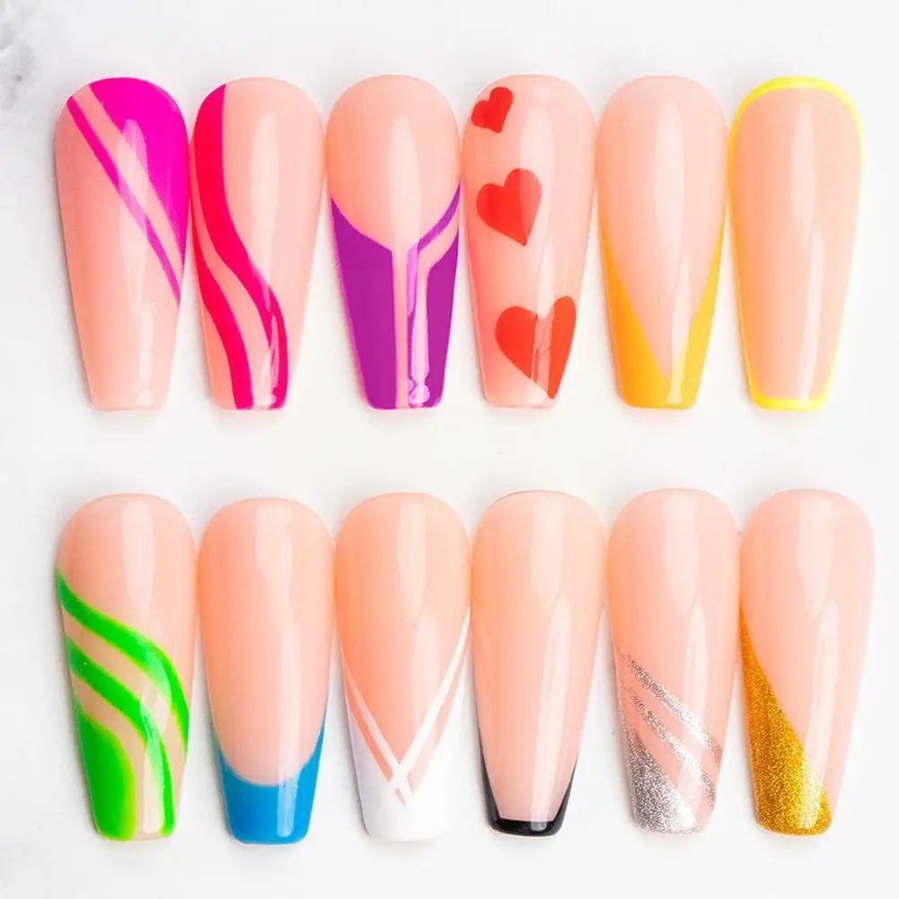 

Nail Art Gel Polish Kit Soak Off UV/LED Semi Permanent Varnish Salon Gel Painting Lacquer Color Nail Ink Designs Polish A2P6