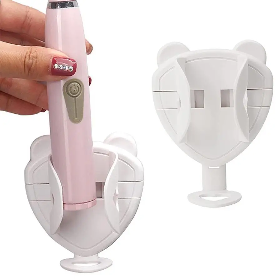 

Punch-free electric toothbrush holder, free retractable toothbrush holder, wall-mounted toothbrush base, gravity-sensing shelf