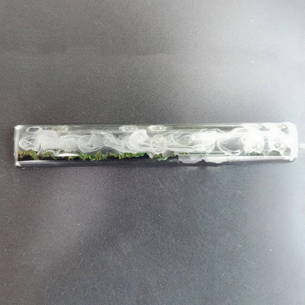 Механическая клавиатура ручной работы с подсветкой из смолы для выключателя