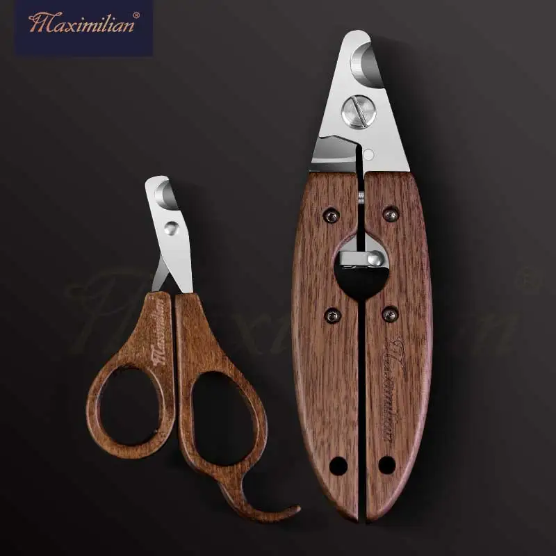 Машинка для стрижки когтей в классическом стиле высококлассная деревянная ручка