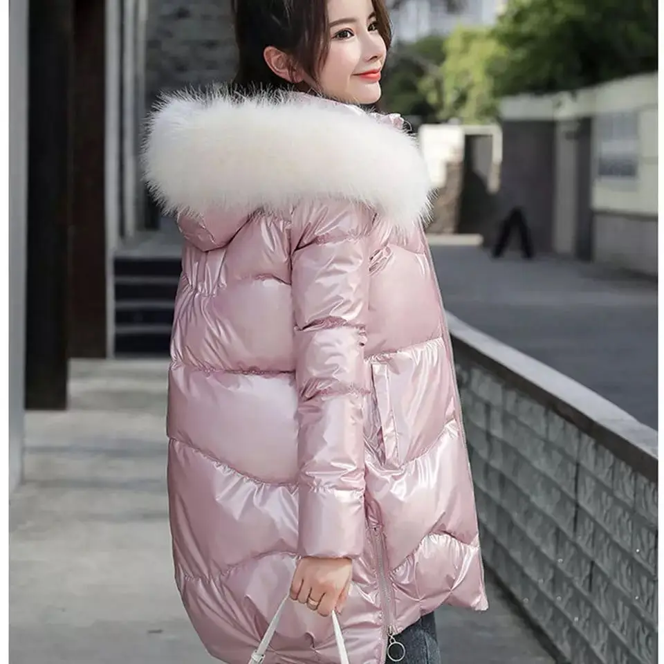 2021 New Arrival Fashion Slim Women Winter Jacket Cotton Padded Warm Thicken Ladies Coat Long Coats Parka Womens Jackets s1315